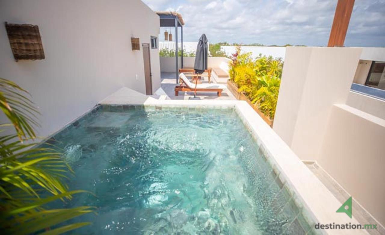 Luxury Apartment With Jacuzzi In Tulum Exteriör bild